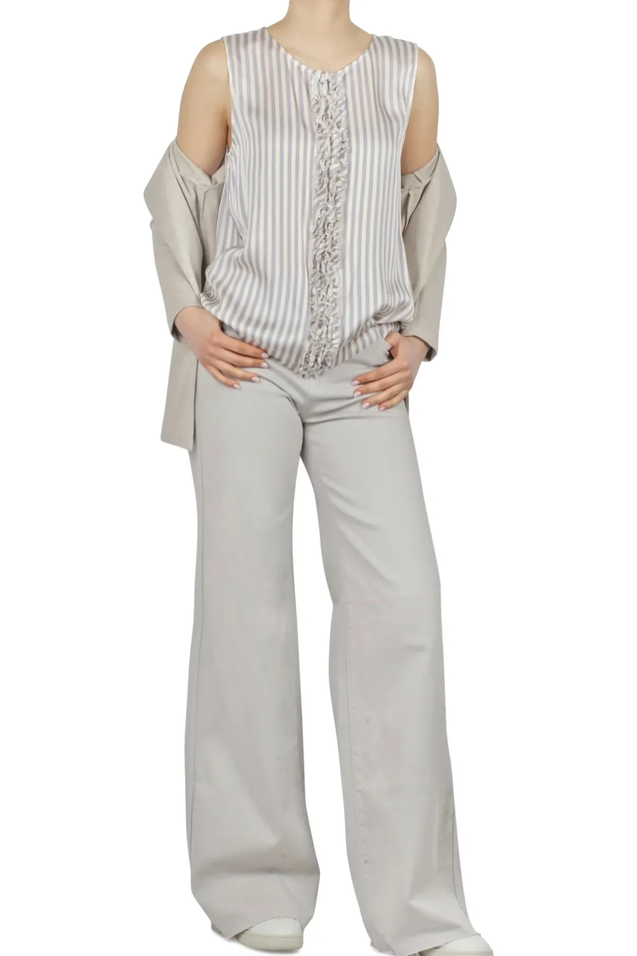 - Blusa - 450174 - Lilla/Avena^Alessia Santi New