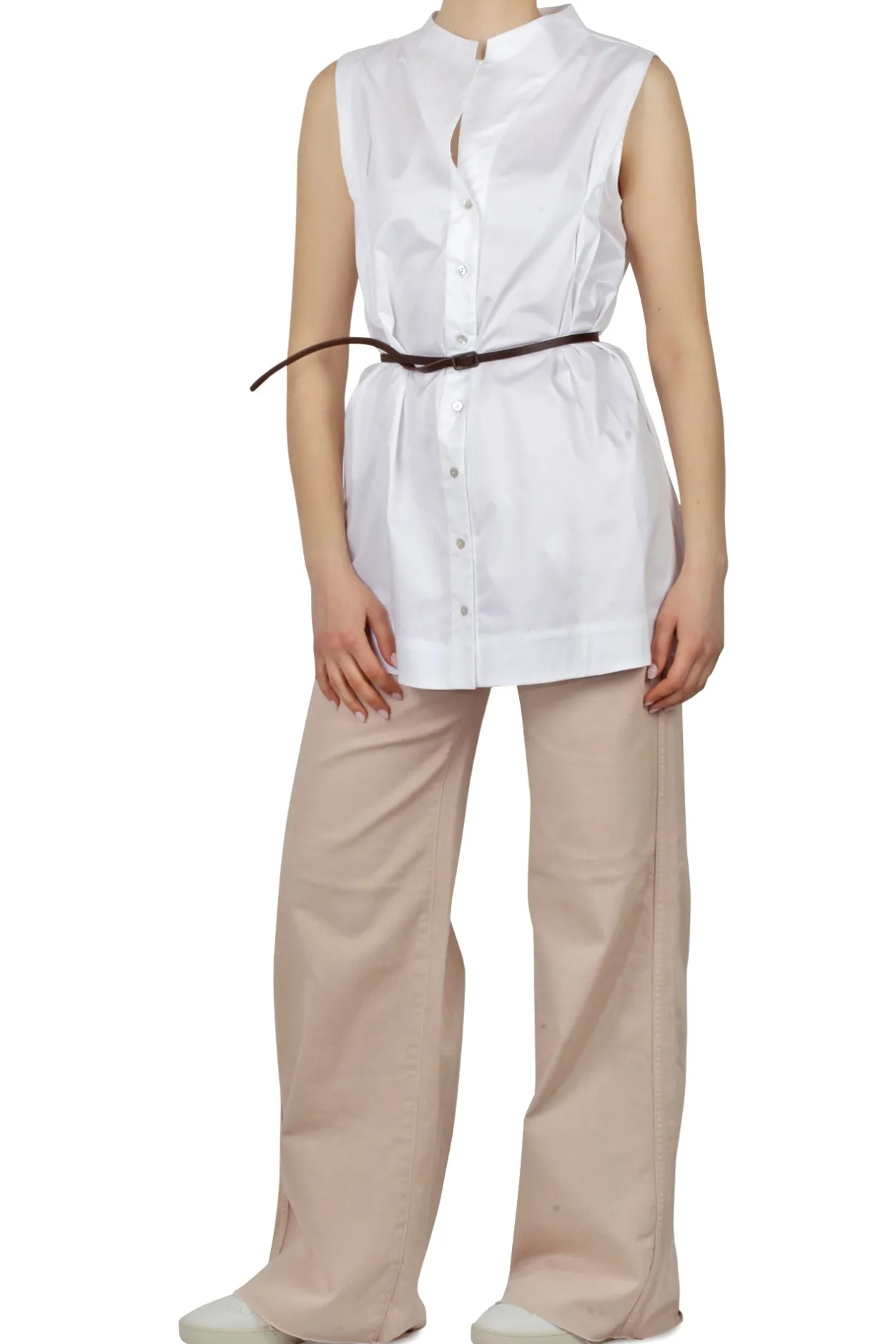 - Camicia - 450165 - Bianco^Alessia Santi Sale
