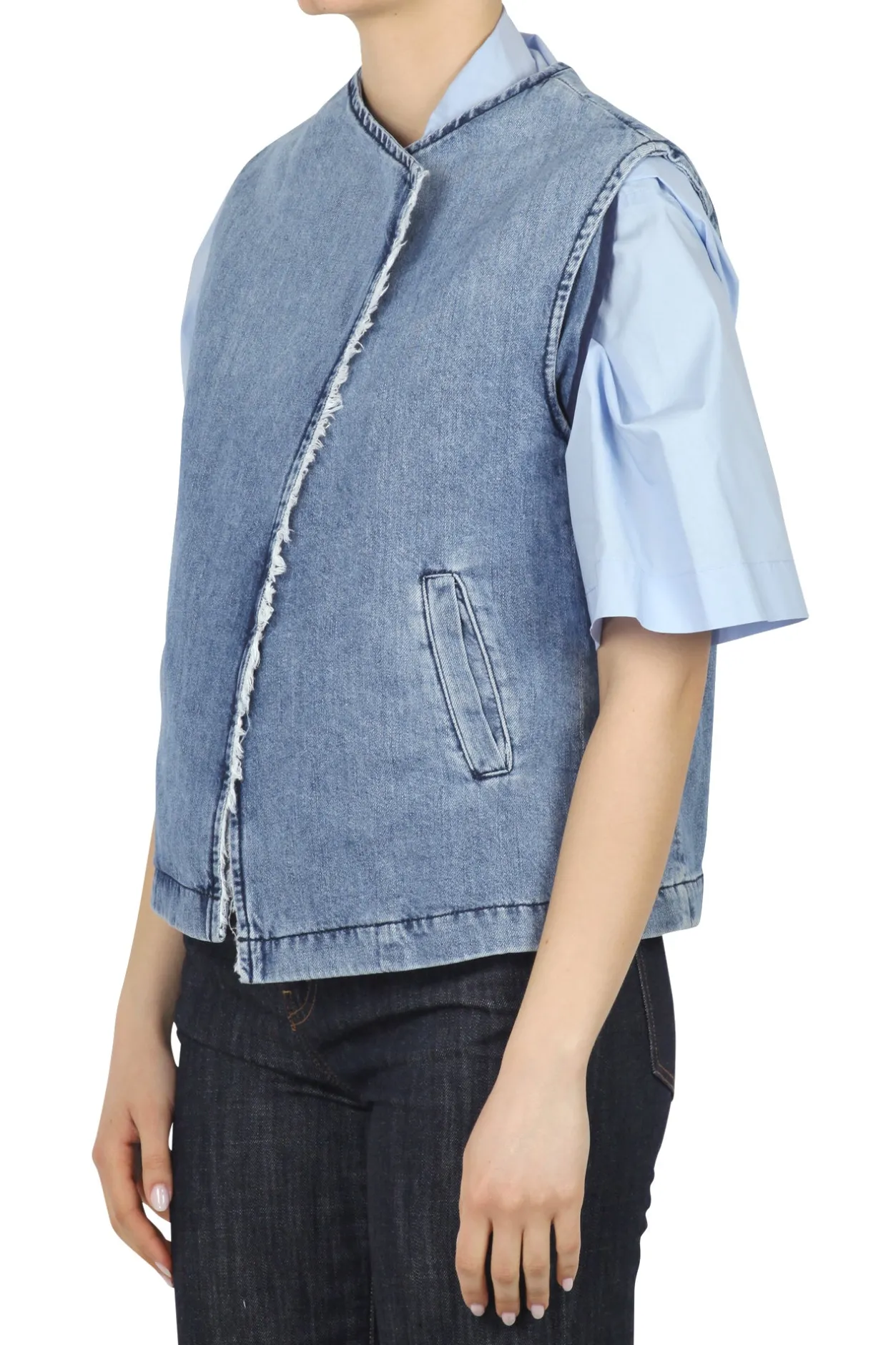 - Gilet - 450162 - Denim^Alessia Santi New