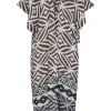 - Kimono - 450161 - Bianco/Cioccolato^Alessia Santi Outlet