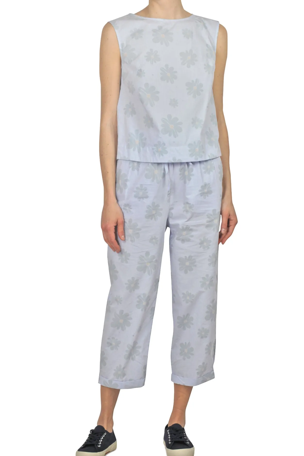 - Pantalone - 450150 - Fantasia Azzurro^Alessia Santi Best