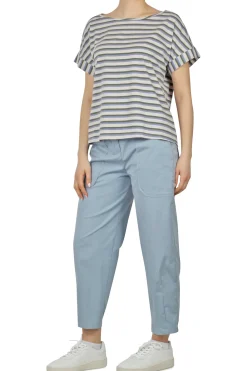 - Pantalone - 450145 - Azzurro^Alessia Santi Hot