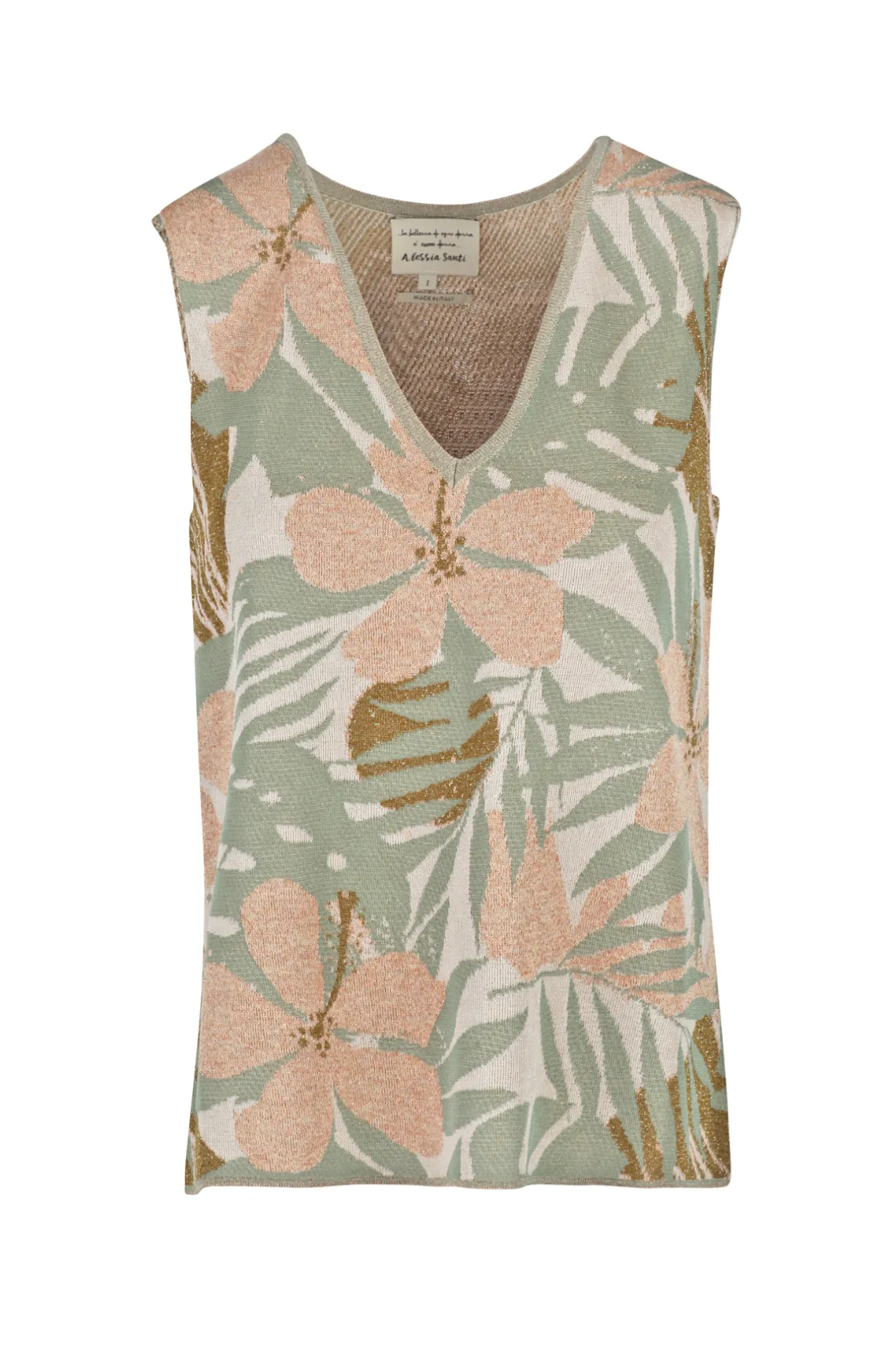 - Top - 450178 - Verde/Rosa^Alessia Santi Clearance