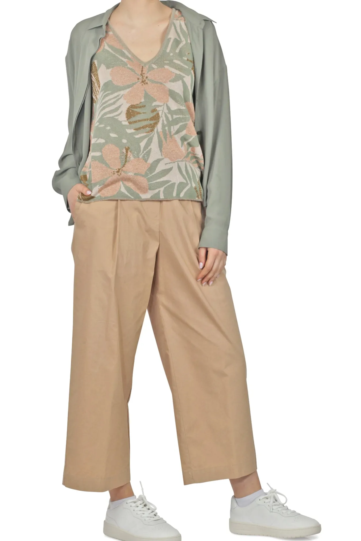 - Top - 450178 - Verde/Rosa^Alessia Santi Clearance
