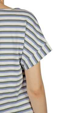 - T-shirt - 450181 - Verde/Indaco^Alessia Santi Fashion