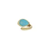 - Anello - 441762 - Verde acqua^Aleva' Bijoux Fashion