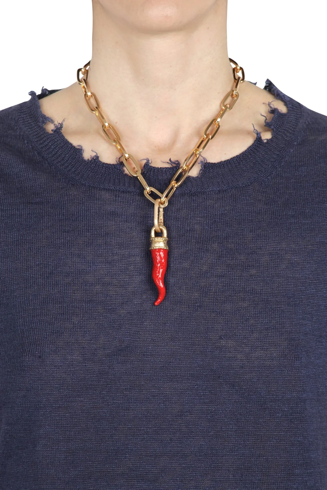 - Ciondolo - 451418 - Rosso^Aleva' Bijoux Sale