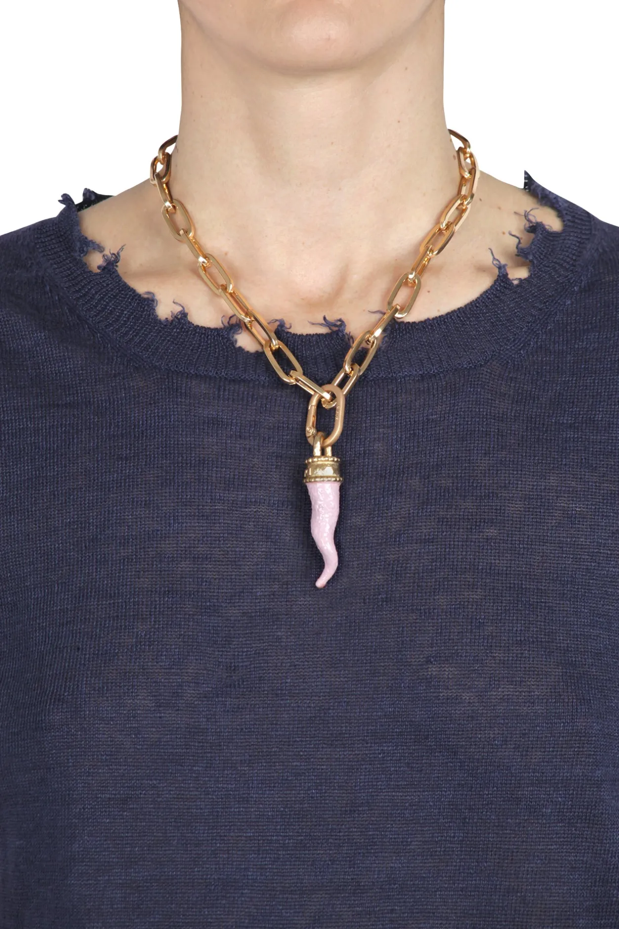 - Ciondolo - 451418 - Rosa^Aleva' Bijoux New