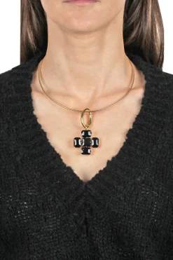 - Ciondolo - 441772 - Nero^Aleva' Bijoux Clearance