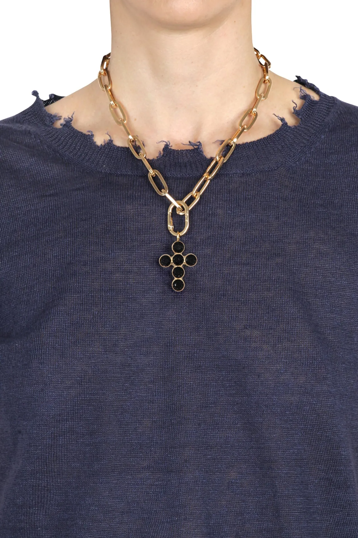 - Ciondolo - 451422 - Nero^Aleva' Bijoux New