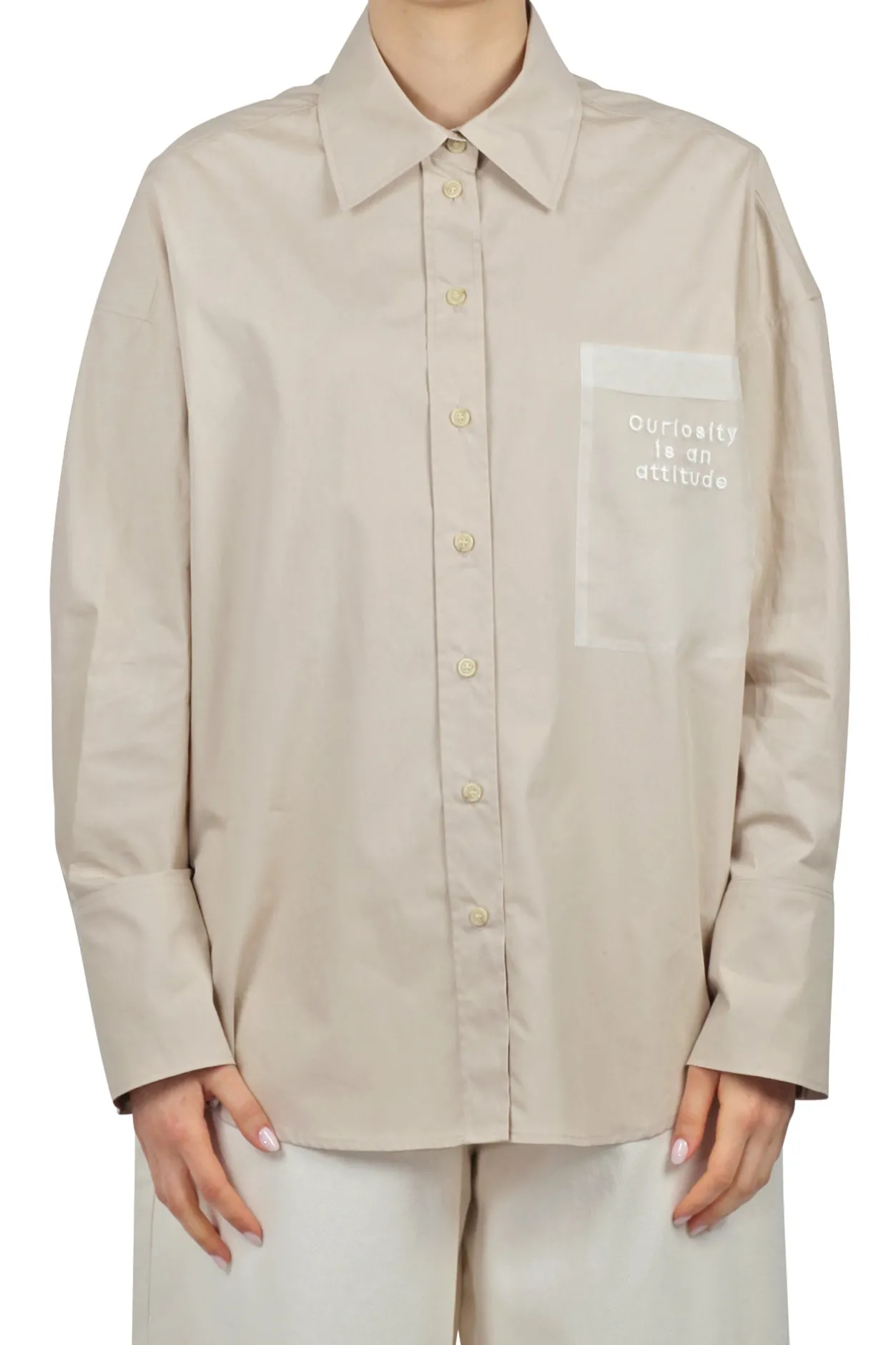 - Camicia - 451045 - Naturale^Alysi Clearance