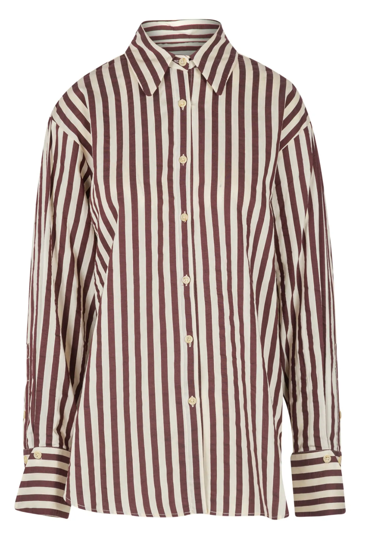 - Camicia - 451078 - Panna/Bordeaux^Alysi Sale