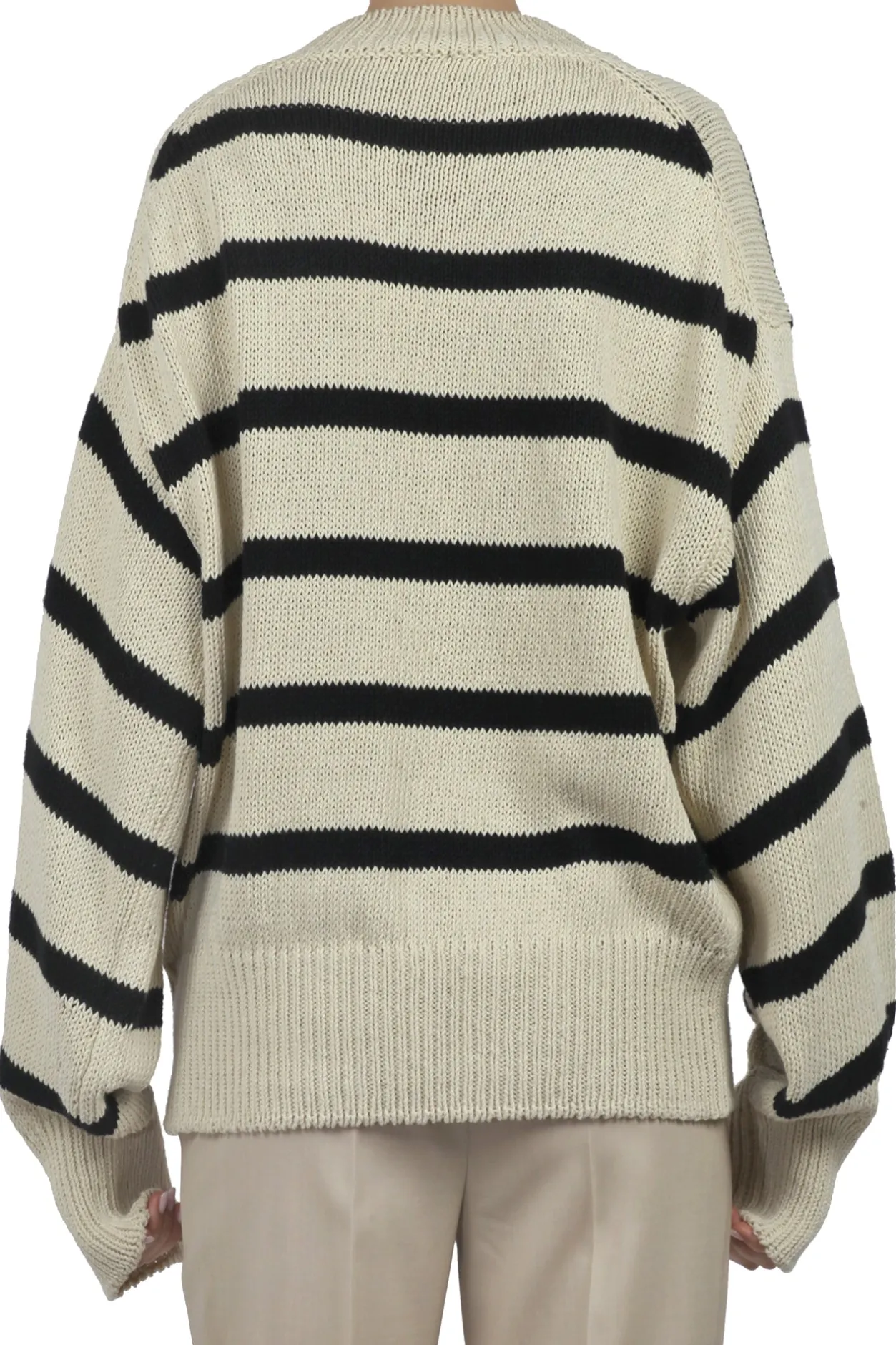 - Maglia - 451047 - Beige/Nero^Alysi Outlet
