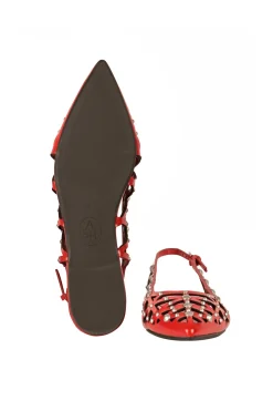 - Slingback - 451000 - Rosso^Ash Best