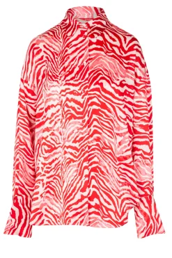 Attic & Barn - Camicia - 451128 - Rosa/Rosso^Attic u0026 Barn Outlet
