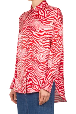 Attic & Barn - Camicia - 451128 - Rosa/Rosso^Attic u0026 Barn Outlet