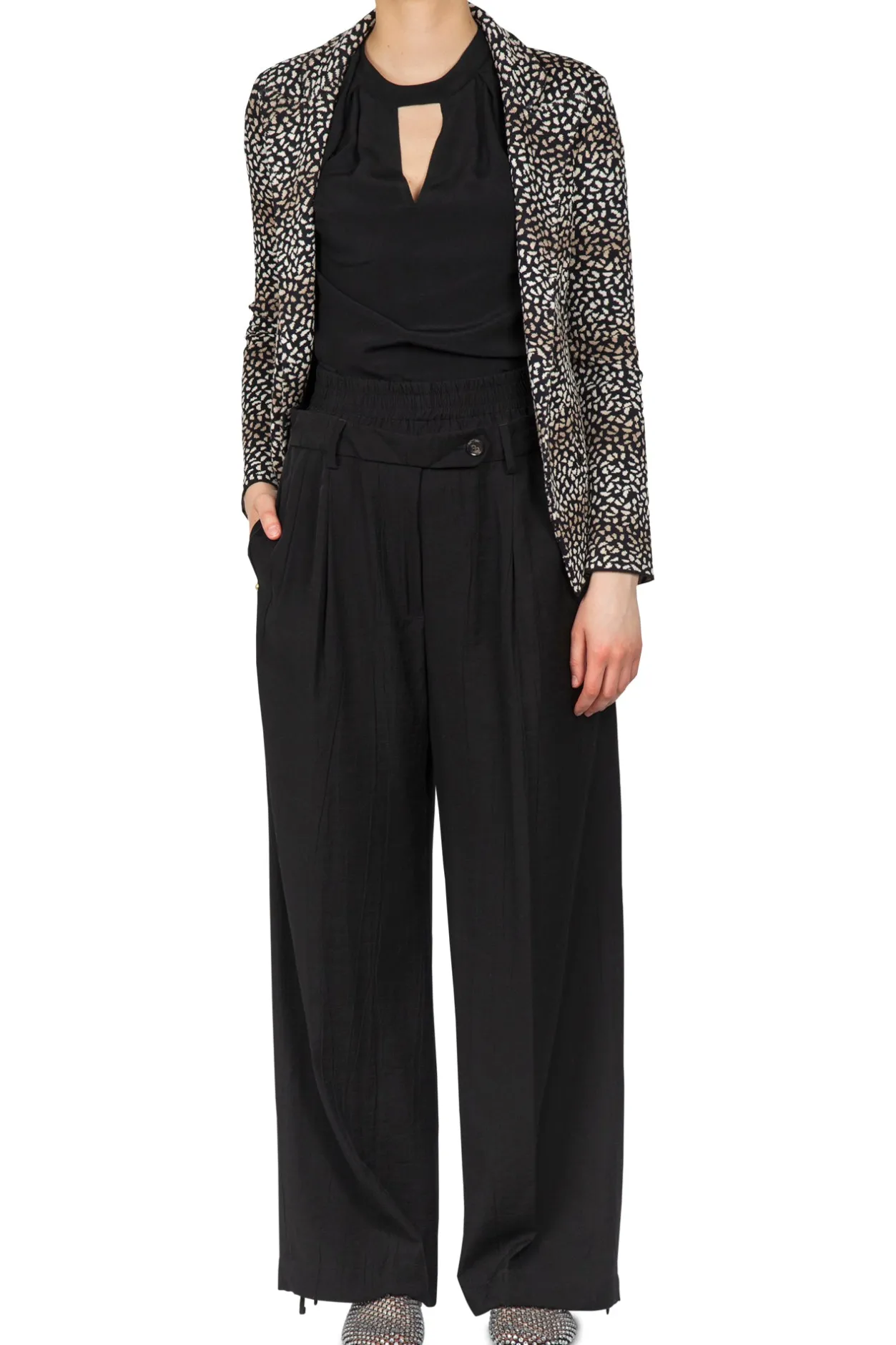 - Giacca - 450788 - Nero/Panna^Borgo Dell'Ortica Best