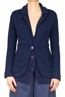 - Giacca - 450786 - Blu^Borgo Dell'Ortica Outlet