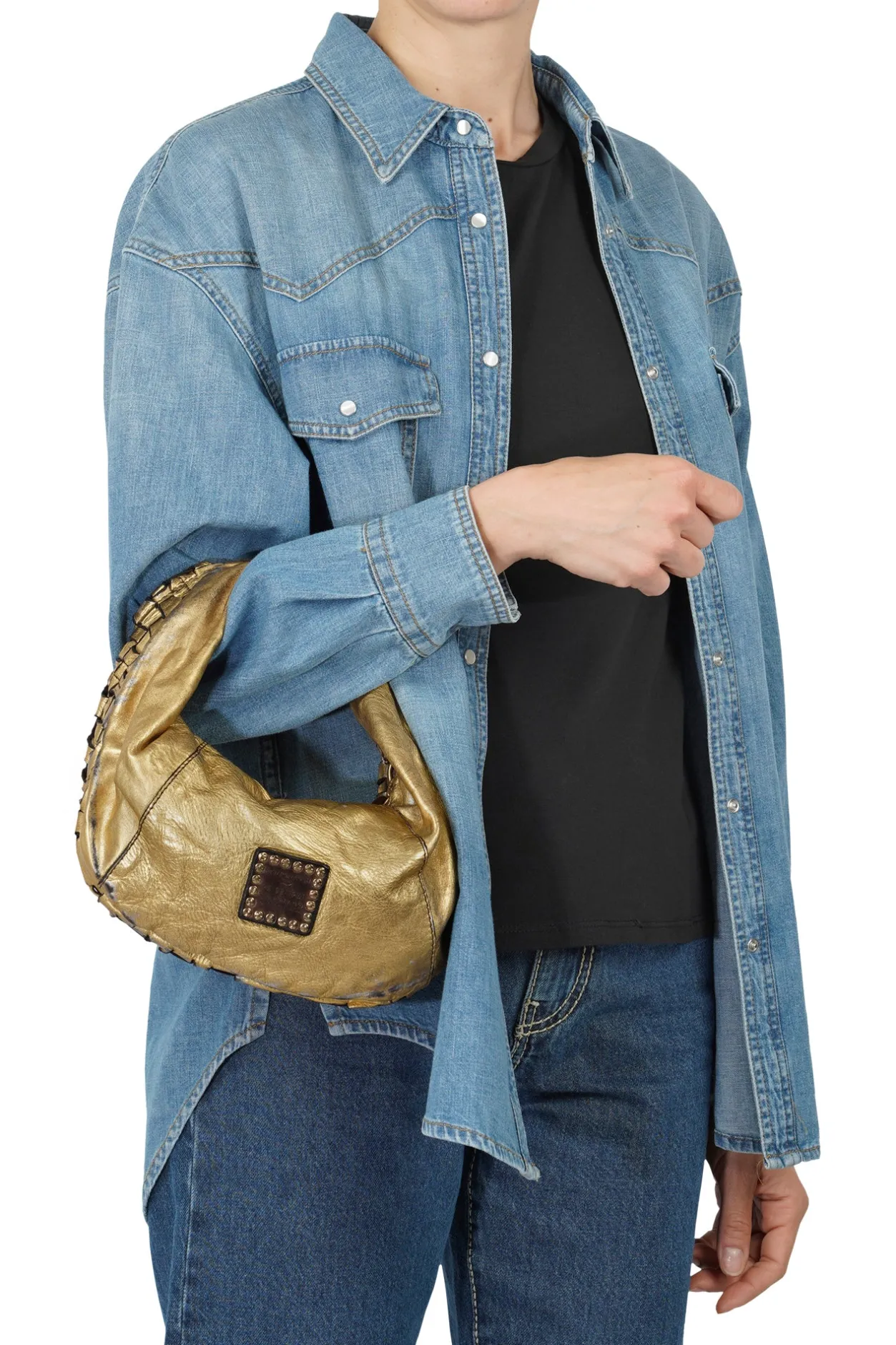 - Borsa piccola - 451335 - Oro^Campomaggi Discount