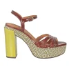 - Sandali - 451132 - Marrone/Giallo^Chie Mihara New