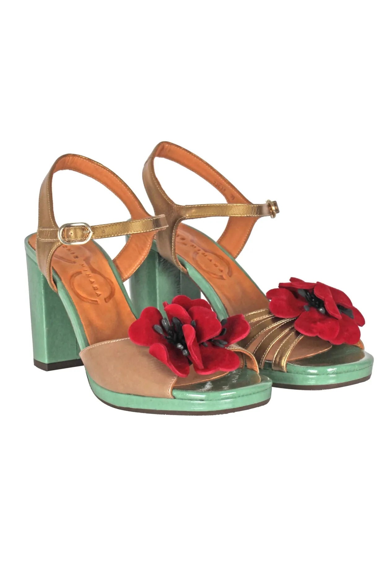 - Sandali - 451137 - Verde/Oro^Chie Mihara Fashion