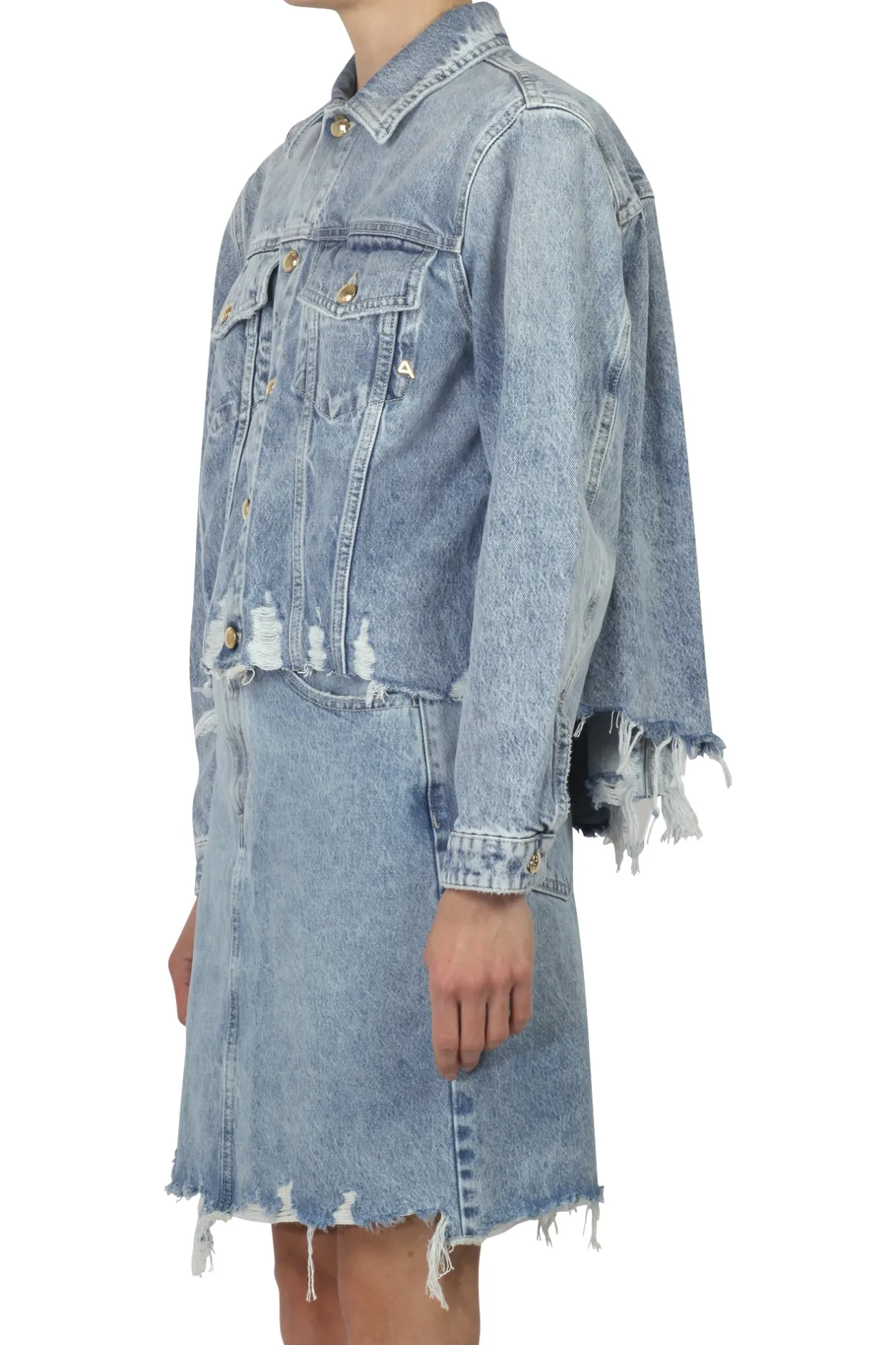- Giubbotto - 450853 - Denim chiaro^Cycle Online