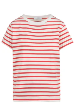- T-shirt - 450797 - Panna/Rosso^Daniele Fiesoli Collezione_01 Sale
