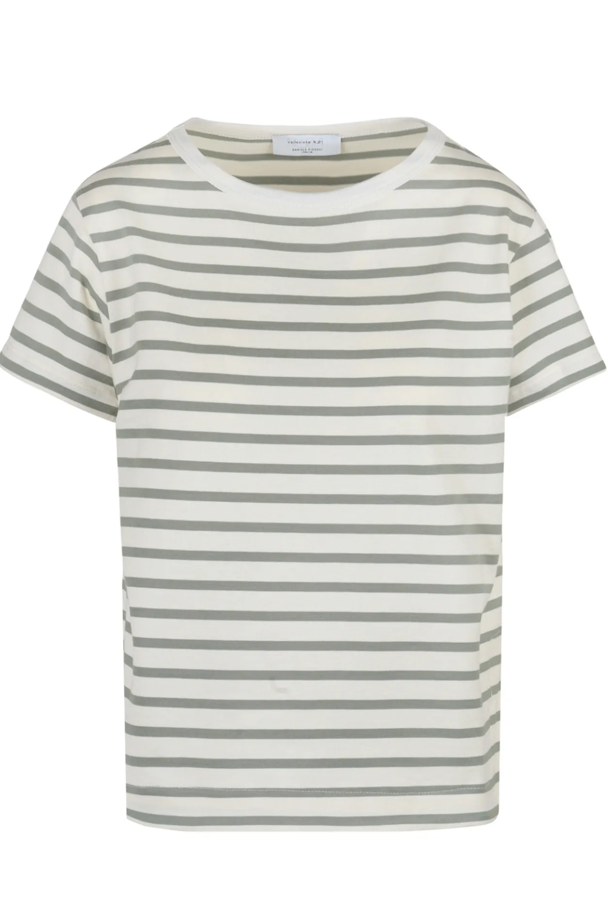 - T-shirt - 450797 - Panna/Verde^Daniele Fiesoli Collezione_01 Clearance