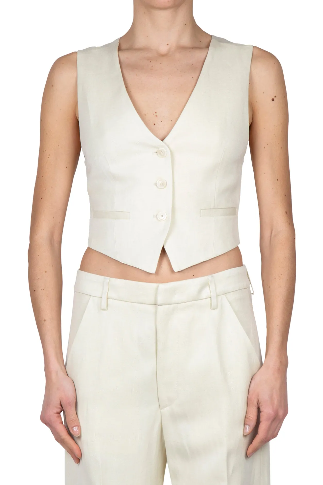 - Gilet - 450590 - Crema^Dondup Fashion