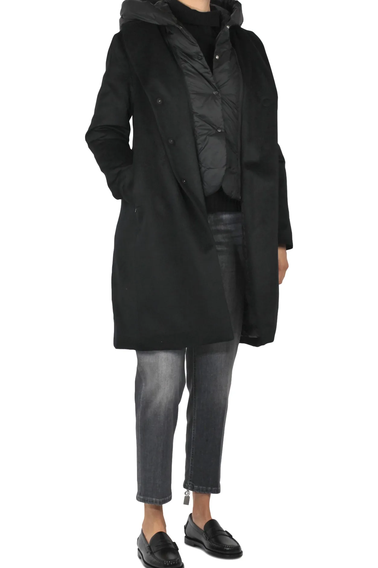 - Cappotto - 440851 - Nero^Duno Clearance