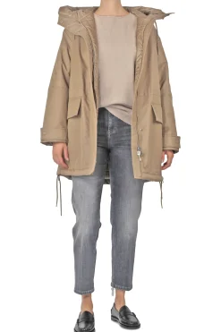 - Parka imbottito - 440848 - Nocciola^Duno New