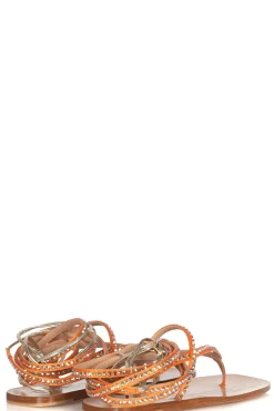 - Infradito - 370637 - Arancione^Eddy Daniele Best