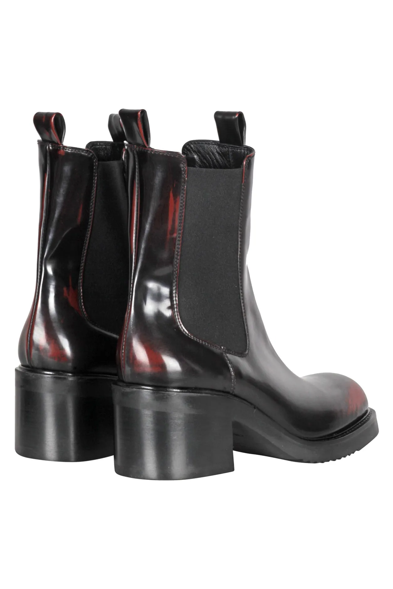 - Stivaletti - 440382 - Nero/Rosso^Elena Iachi Best