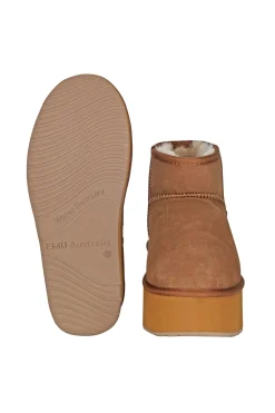 - Stivaletti - 440987 - Cammello^Emu Clearance