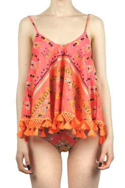 - Top - 411017 - Arancione/Nero^F**k Discount