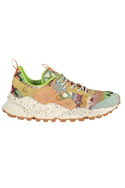 - Sneakers - 451029 - Beige/Lime^Flower Mountain Hot