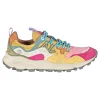 - Sneakers - 451022 - Fuxia/Beige^Flower Mountain Best