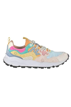 - Sneakers - 451023 - Azzurro/Arancione^Flower Mountain Online