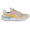 - Sneakers - 451021 - Verde/Rosa^Flower Mountain Best
