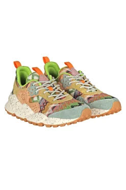 - Sneakers - 451029 - Beige/Lime^Flower Mountain Hot