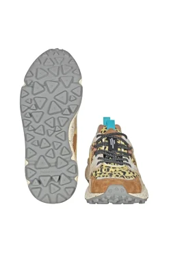 - Sneakers - 451025 - Fantasia Beige^Flower Mountain Fashion