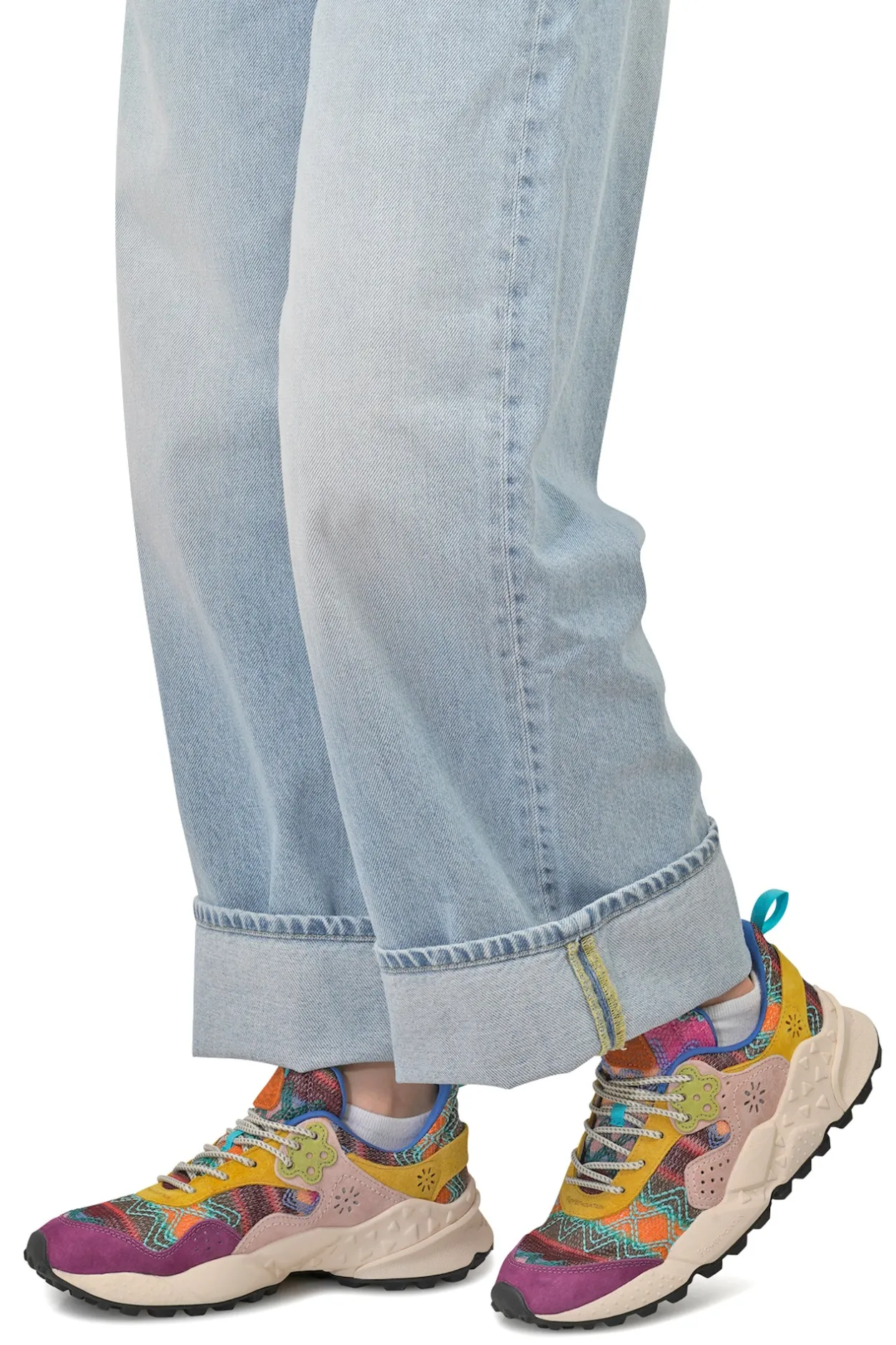 - Sneakers - 451028 - Giallo/Viola^Flower Mountain Fashion