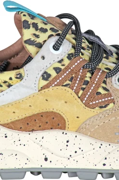 - Sneakers - 451025 - Fantasia Beige^Flower Mountain Fashion
