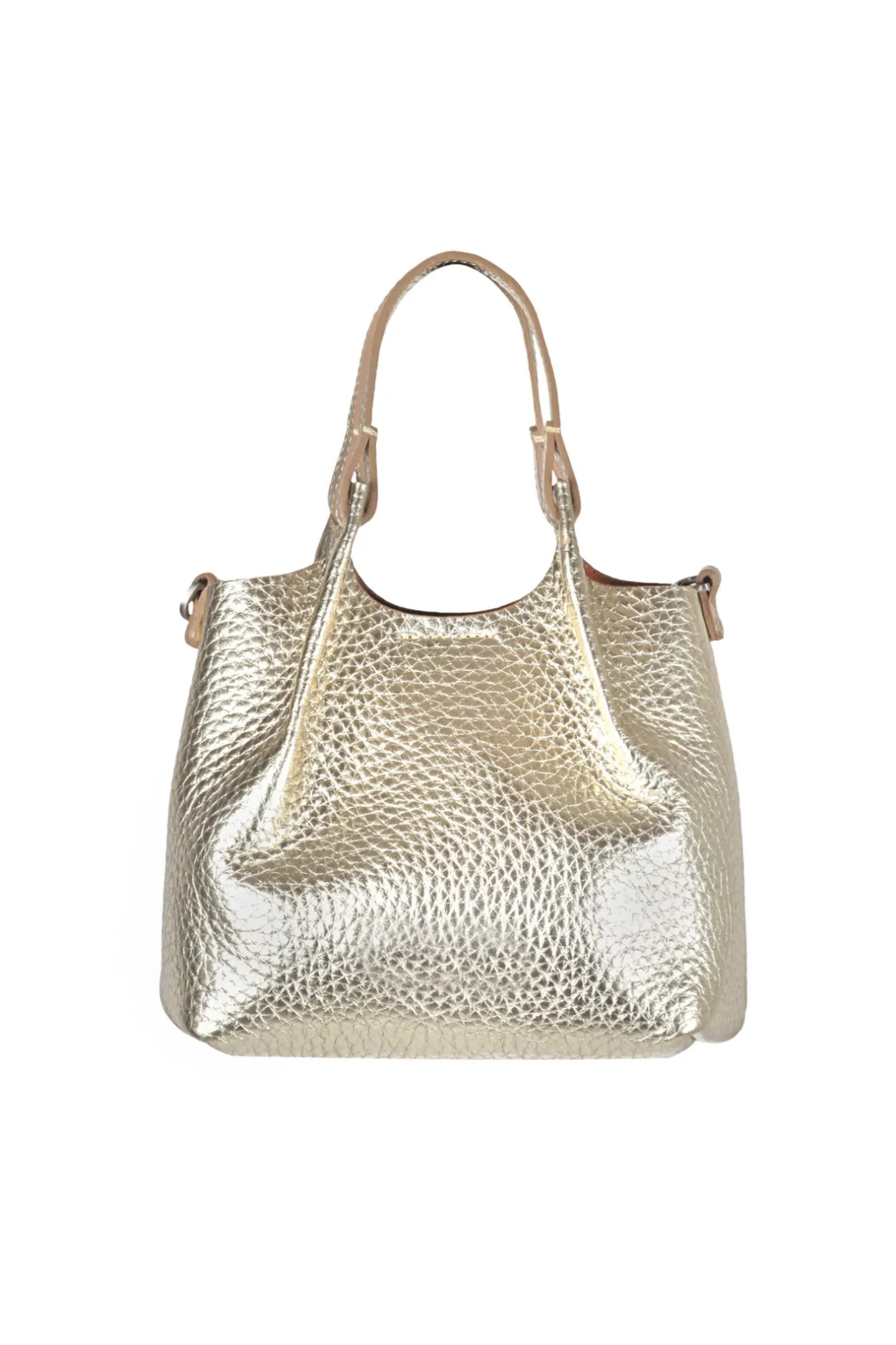 - Borsa piccola - 451481 - Platino^Gianni Chiarini Clearance
