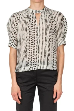 - Blusa - 451096 - Nero/Latte^Grifoni Hot