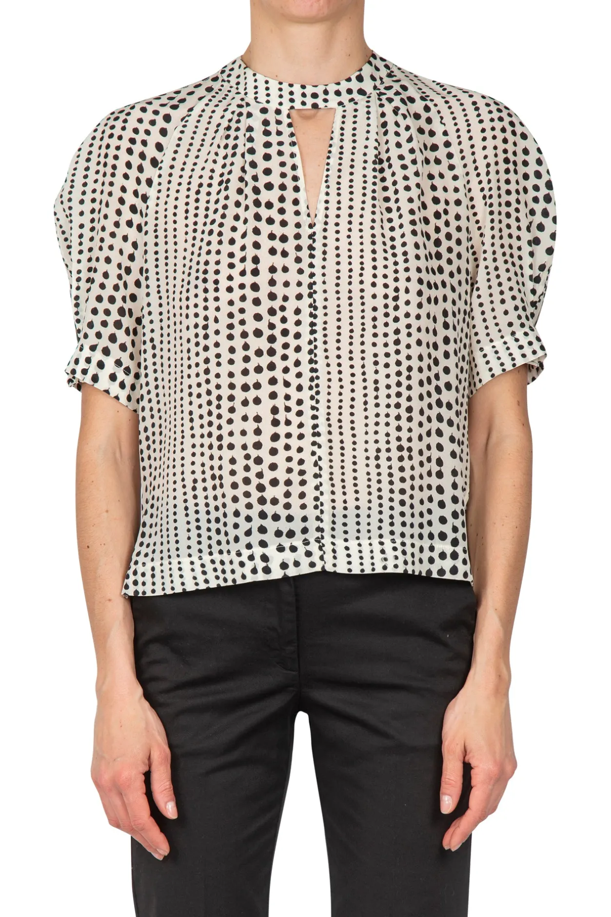 - Blusa - 451096 - Nero/Latte^Grifoni Hot