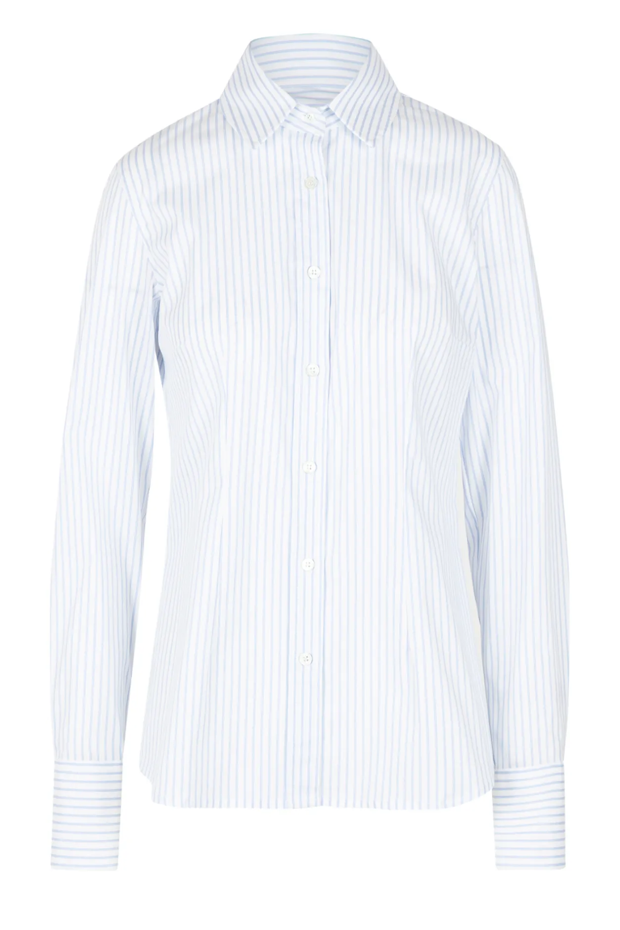 - Camicia - 451092 - Bianco/Azzurro^Grifoni Online