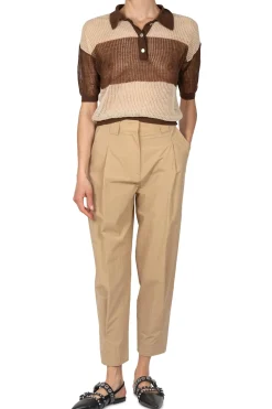 - Maglia - 451101 - Marrone/Beige^Grifoni Online
