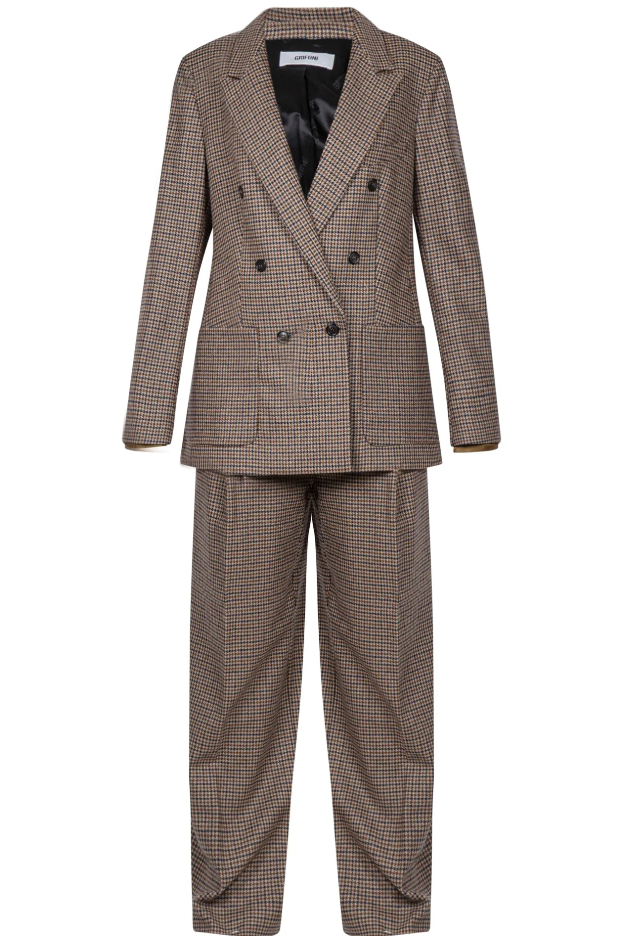 - Pantalone - 442201 - Cammello/Blu^Grifoni New