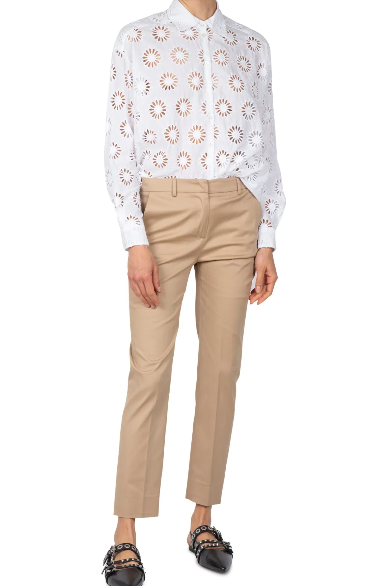 - Pantalone - 451088 - Nocciola^Grifoni Outlet